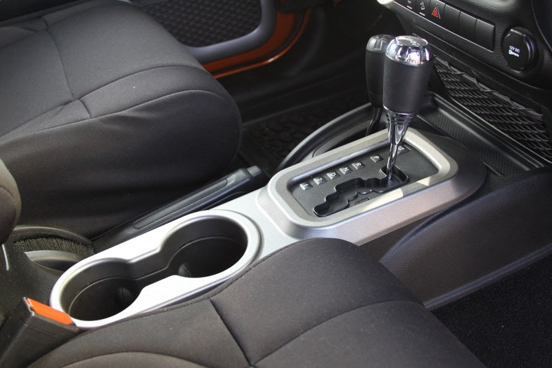 Rugged Ridge 11-18 Jeep Wrangler JK w/ Automatic Transmission Charcoal Center Cup Console - Black Ops Auto Works