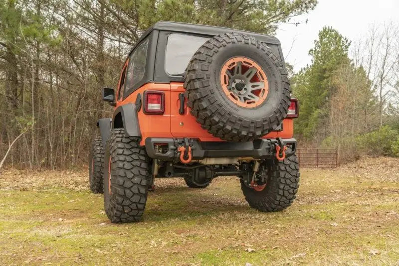 Rugged Ridge 18-20 Jeep Wrangler JL Arcus Rear Bumper - Black Ops Auto Works