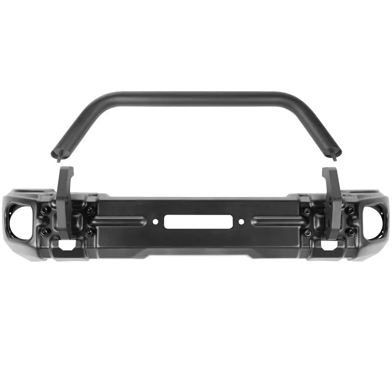 Rugged Ridge 18-20 Jeep Wrangler JL/JT Arcus Front Bumper Set w/ Overrider - Black Ops Auto Works