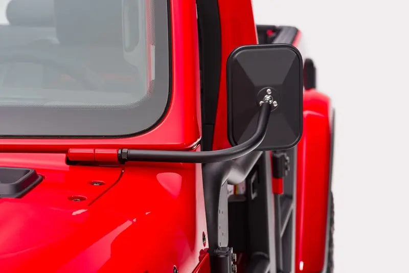 Rugged Ridge 18-20 Jeep Wrangler JL/JT Rectangular Trail Mirror - Black Ops Auto Works