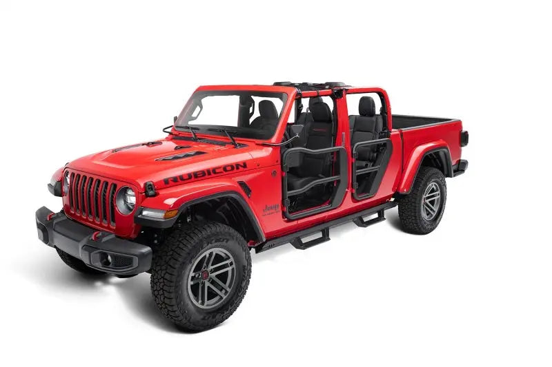 Rugged Ridge 18-20 Jeep Wrangler JL/JT Rectangular Trail Mirror - Black Ops Auto Works