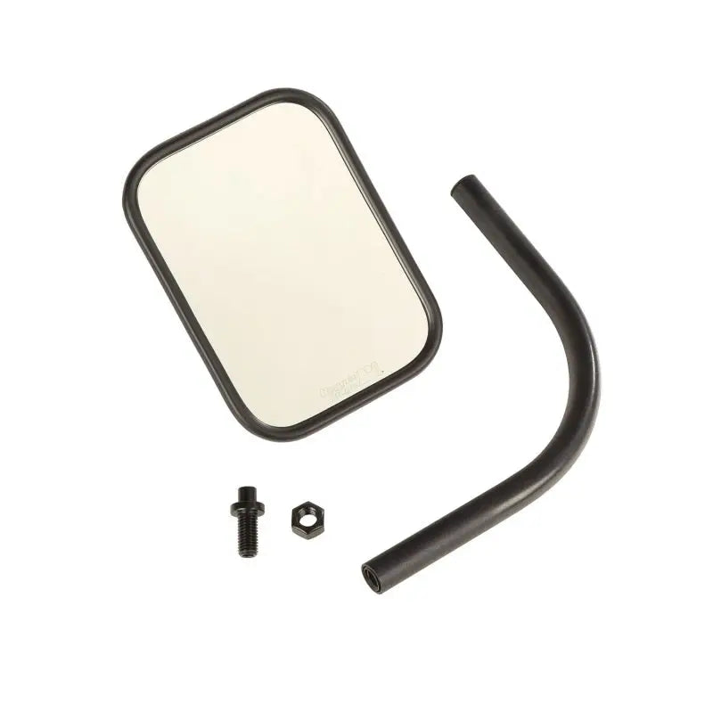 Rugged Ridge 18-20 Jeep Wrangler JL/JT Rectangular Trail Mirror - Black Ops Auto Works