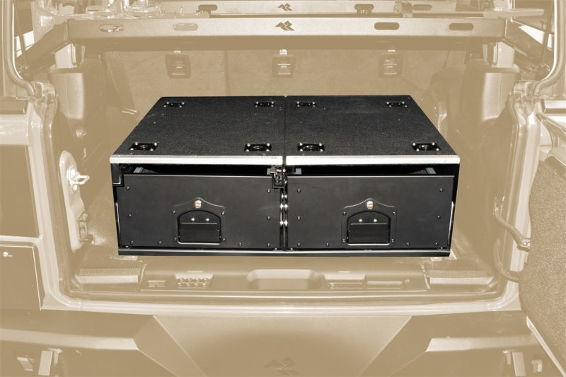 Rugged Ridge 18-22 Jeep Wrangler JL Cargo Storage Drawers - Black Ops Auto Works