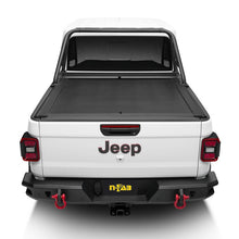 Load image into Gallery viewer, Rugged Ridge 20-22 Jeep Gladiator w/o Trail Rail Sys Armis Tonneau Cover w/Max Track - Tex. Blk - Black Ops Auto Works