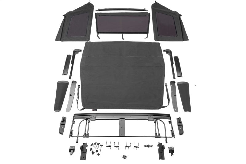 Rugged Ridge 2018+ Jeep Wrangler JL 2 Dr Voyager Top - Black Ops Auto Works