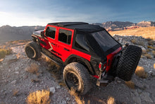 Load image into Gallery viewer, Rugged Ridge 2018+ Jeep Wrangler JLU 4 Dr Black Diamond Stitch Cloth Voyager Top (Tinted) - Black Ops Auto Works