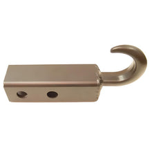 Load image into Gallery viewer, Rugged Ridge 2in Black Tow Hook Receiver - Black Ops Auto Works