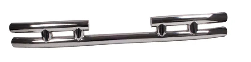 Rugged Ridge 3-In Dbl Tube Rear Bumper SS 87-06 Jeep Wrangler - Black Ops Auto Works
