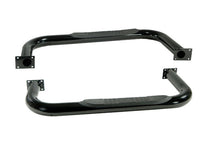 Load image into Gallery viewer, Rugged Ridge 3-In Round Side Steps Black 87-95 Jeep Wrangler - Black Ops Auto Works