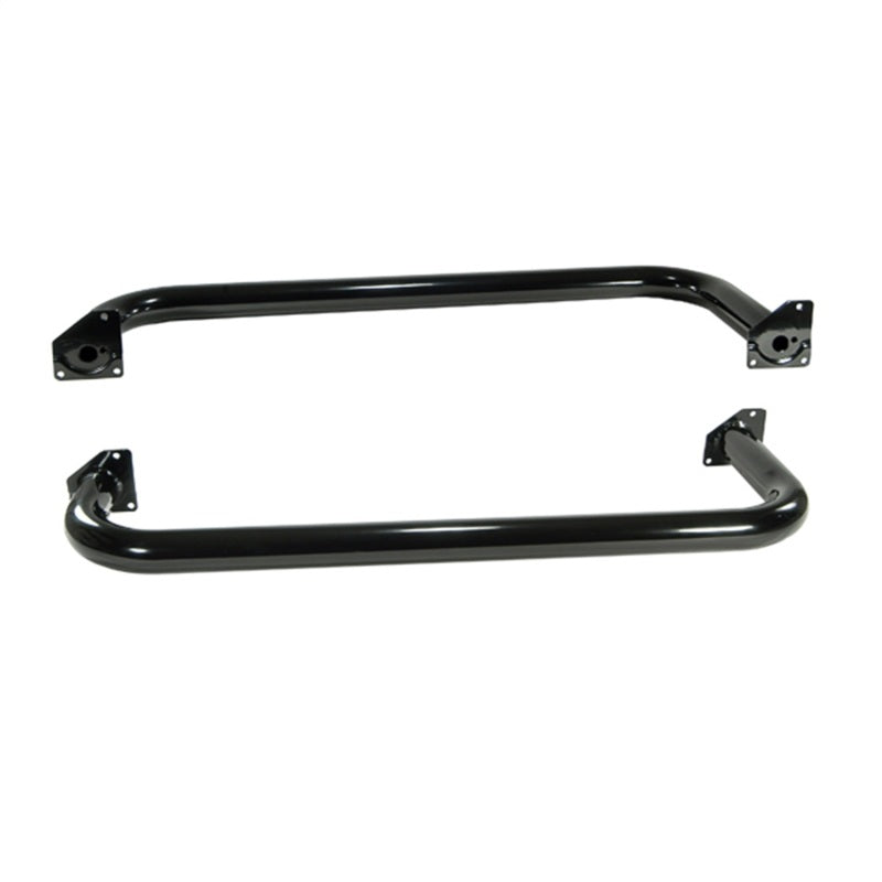 Rugged Ridge 3-In Round Side Steps Black 97-06 Jeep Wrangler - Black Ops Auto Works