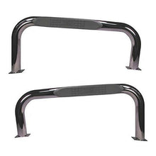 Load image into Gallery viewer, Rugged Ridge 3-In Round Tube Steps SS 97-06TJ - Black Ops Auto Works