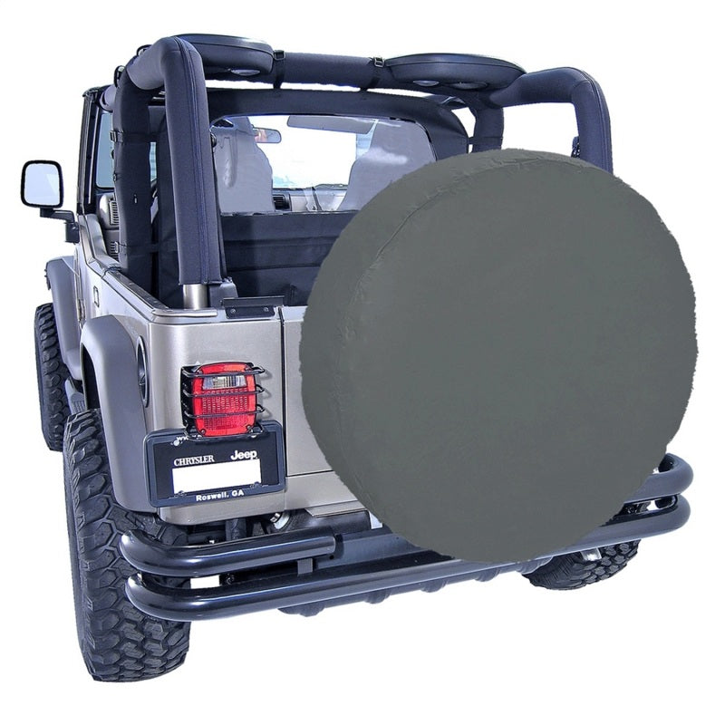 Rugged Ridge 35-36 Inch Tire Cover Black Diamond - Black Ops Auto Works