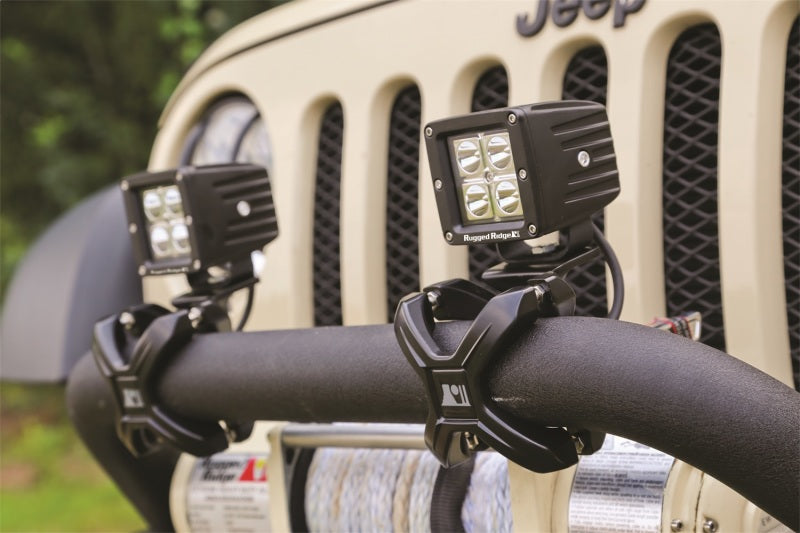 Rugged Ridge 3in Cube LED Light 16 Watt - Black Ops Auto Works