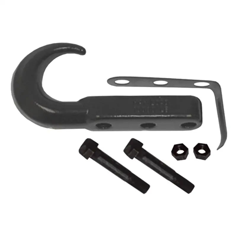 Rugged Ridge 42-02 Jeep CJ / Jeep Wrangler Black Front Tow Hook - Black Ops Auto Works