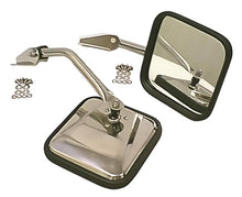 Load image into Gallery viewer, Rugged Ridge 55-86 Jeep CJ Chrome CJ-Style Side Mirror Kit - Black Ops Auto Works
