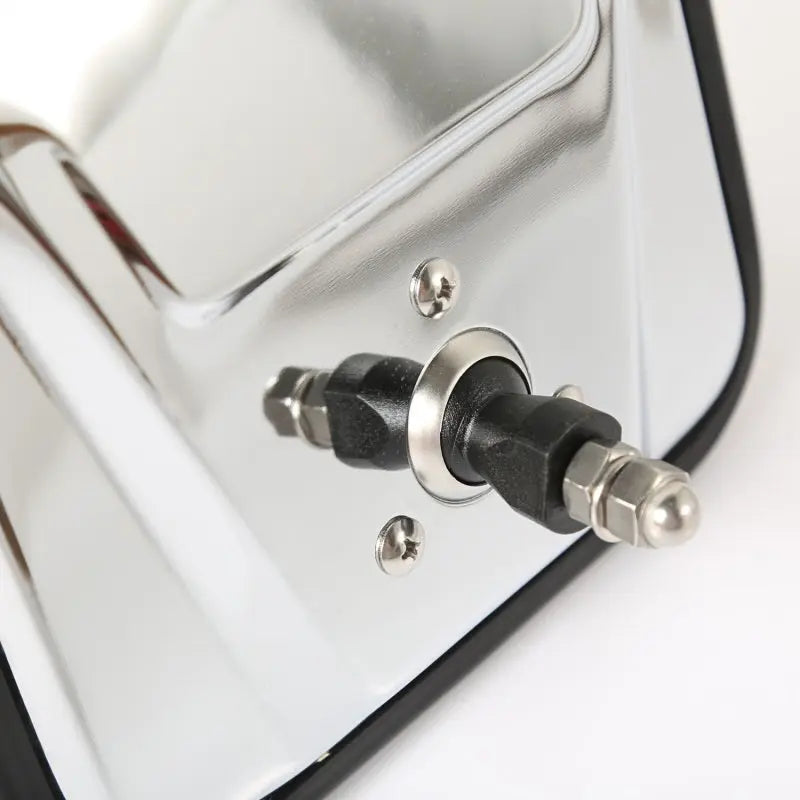 Rugged Ridge 55-86 Jeep CJ Chrome Mirror Head - Black Ops Auto Works