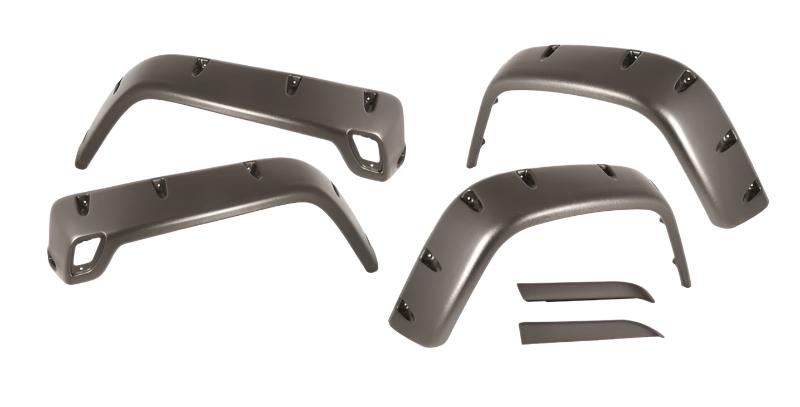 Rugged Ridge 6-Piece Fender Flare Kit 97-06 Jeep Wrangler - Black Ops Auto Works