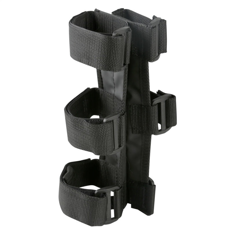Rugged Ridge black nylon fire extinguisher holder for 1-3 inch roll bar