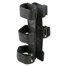 Load image into Gallery viewer, Rugged Ridge black nylon fire extinguisher holder for 1-3 inch roll bar