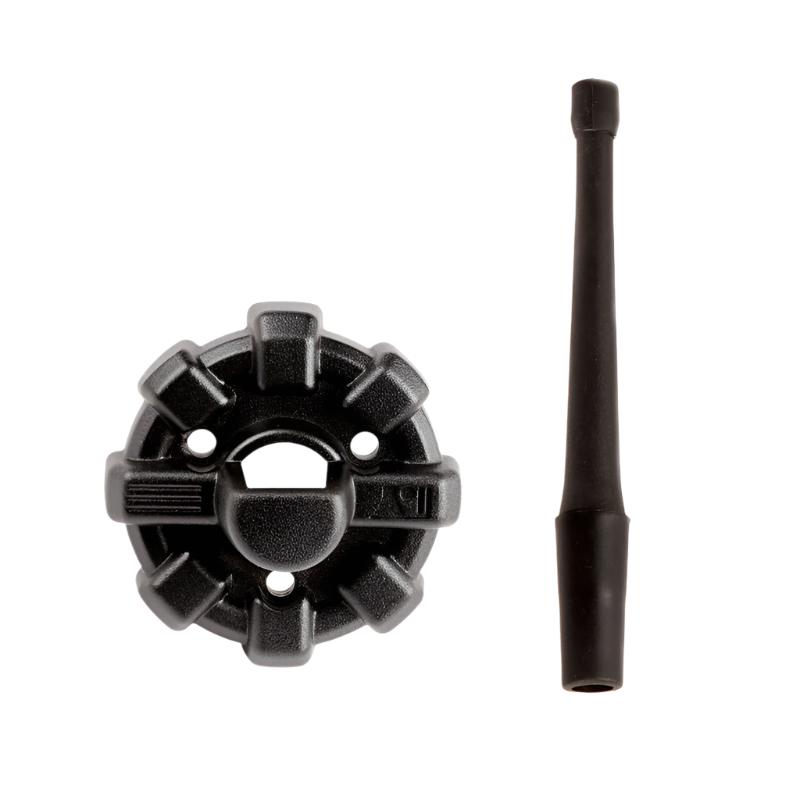 Rugged Ridge 6in Reflex Antenna with Base 07-20 JK/JL/JT - Black Ops Auto Works
