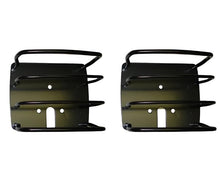 Load image into Gallery viewer, Rugged Ridge 76-06 Jeep CJ / Jeep Wrangler Black Euro Tail Light Guards - Black Ops Auto Works
