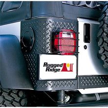 Load image into Gallery viewer, Rugged Ridge 76-06 Jeep CJ / Jeep Wrangler Black Euro Tail Light Guards - Black Ops Auto Works