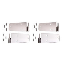 Load image into Gallery viewer, Rugged Ridge 76-93 Jeep CJ / Jeep Wrangler Stainless Door Hinge Kit - Black Ops Auto Works