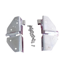 Load image into Gallery viewer, Rugged Ridge 76-95 Jeep CJ / Jeep Wrangler Stainless Steel Windshield Hinges - Black Ops Auto Works