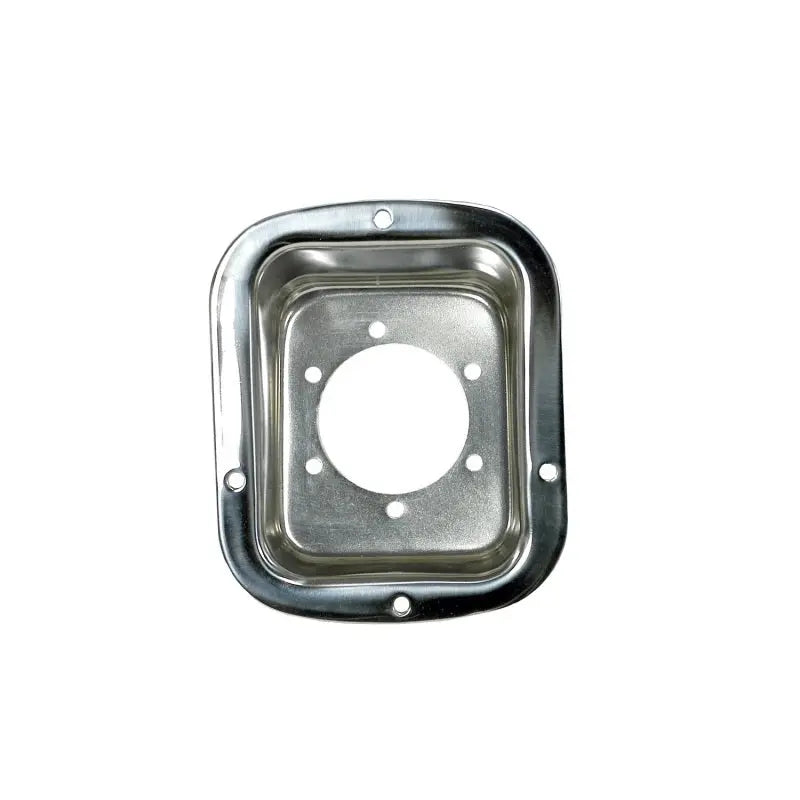 Rugged Ridge 76-95 Jeep CJ / Jeep Wrangler YJ Stainless Steel Fuel Filler Bezel - Black Ops Auto Works