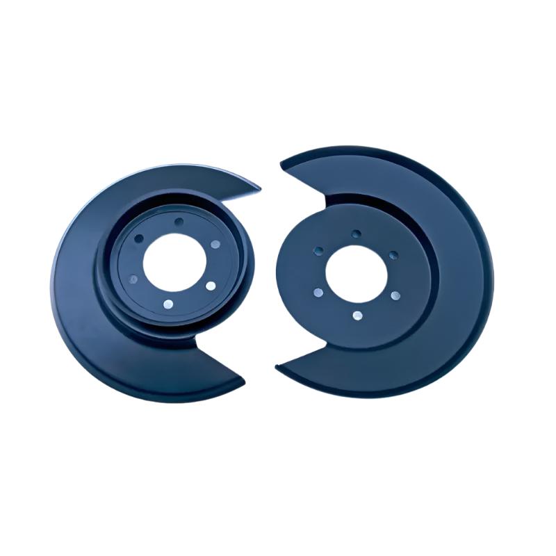 Rugged Ridge 77-78 Jeep CJ Black Disc Brake Dust Shield - Black Ops Auto Works