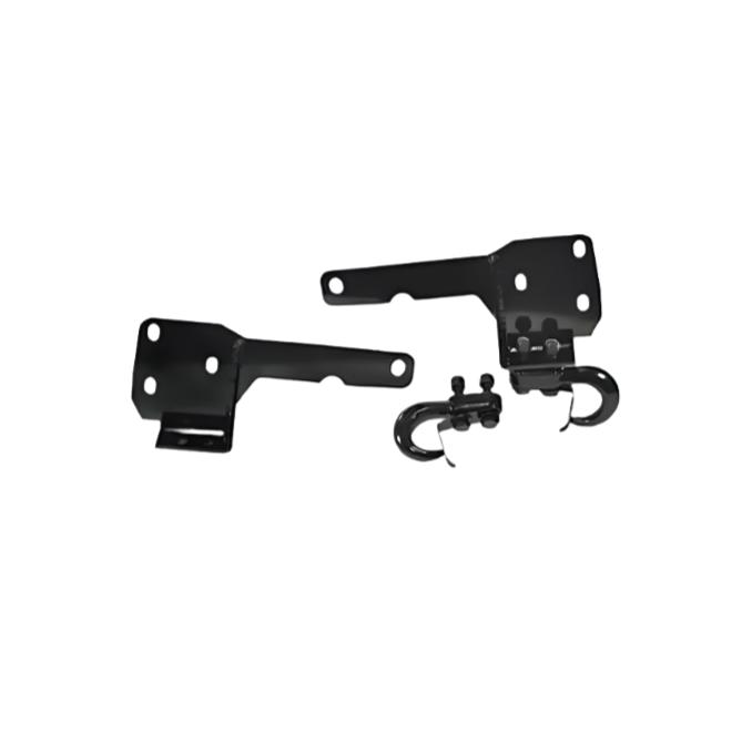 Rugged Ridge 84-01 Jeep Cherokee XJ Tow Hooks & Frame Brackets - Black Ops Auto Works