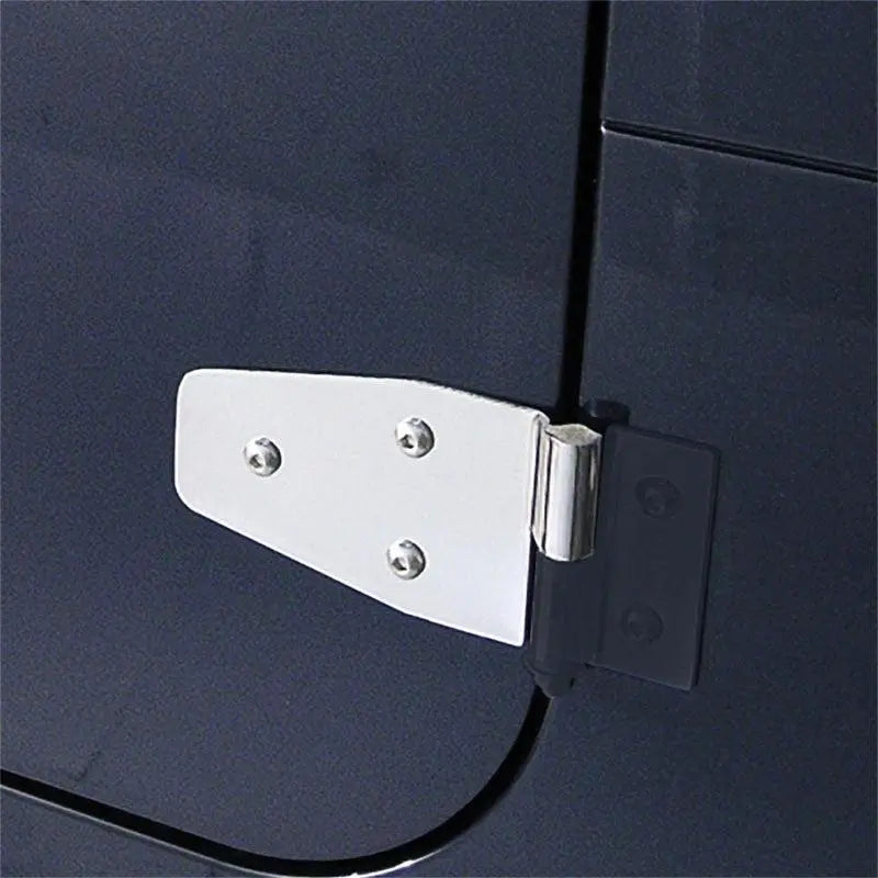 Rugged Ridge 87-06 Jeep Wrangler Stainless Steel Door Hinge Set - Black Ops Auto Works
