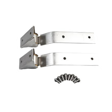 Load image into Gallery viewer, Rugged Ridge 87-95 Jeep Wrangler YJ Stainless Steel Tailgate Hinges - Black Ops Auto Works