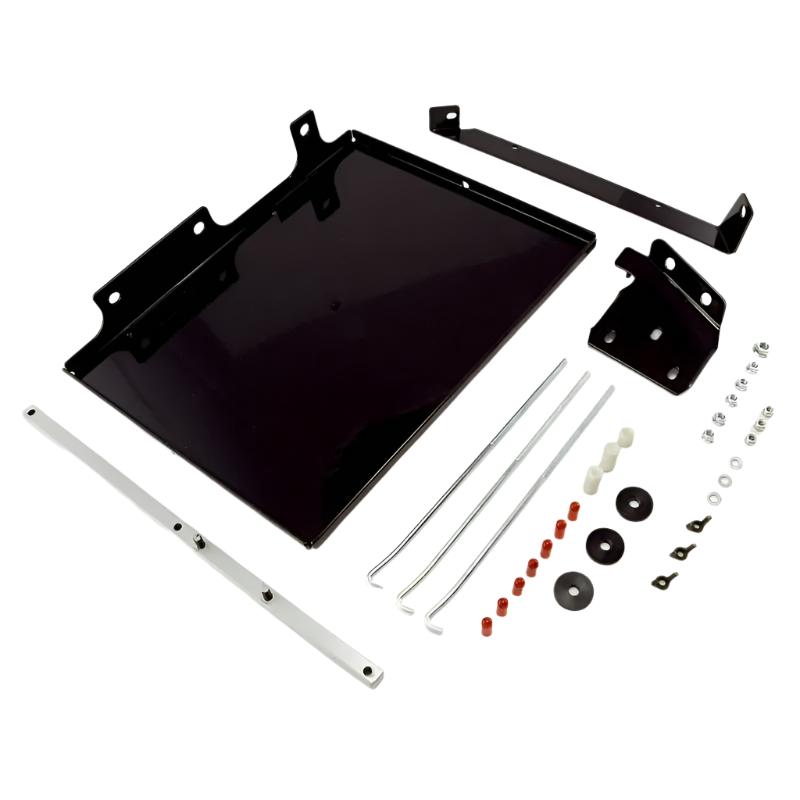 Rugged Ridge 91-95 Jeep Wrangler YJ Dual Battery Tray - Black Ops Auto Works