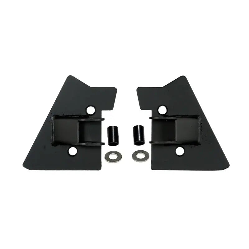 Rugged Ridge 97-02 Jeep Wrangler TJ Black Mirror Relocation Brackets - Black Ops Auto Works
