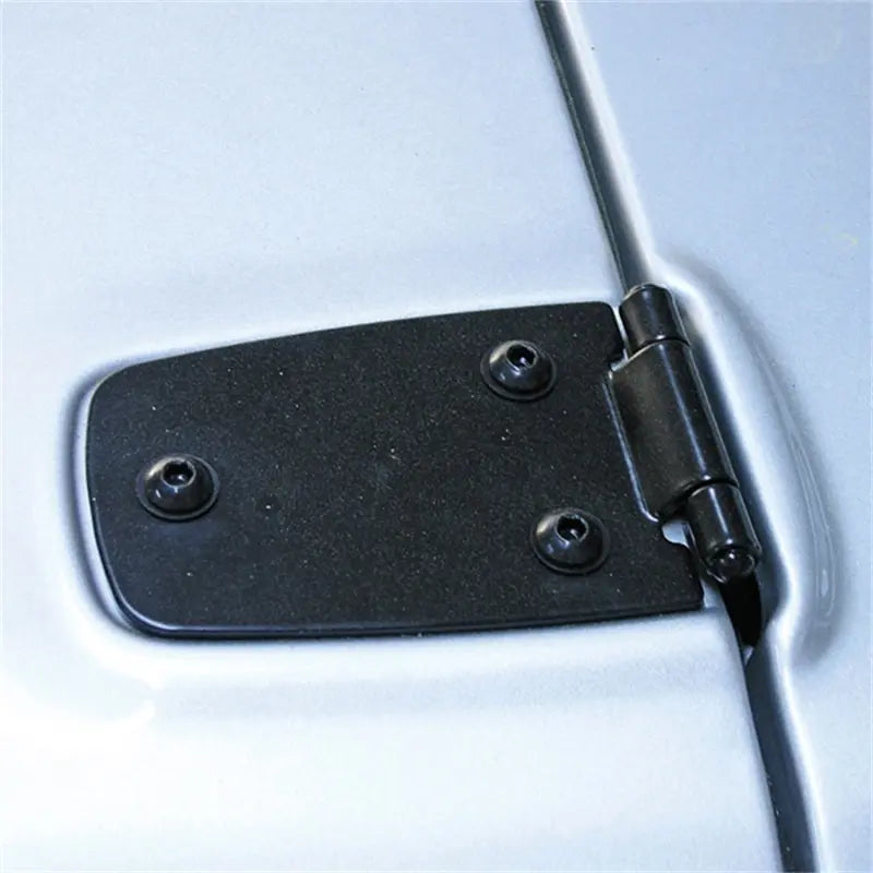 Rugged Ridge 97-06 Jeep Wrangler Black Hood Hinges - Black Ops Auto Works