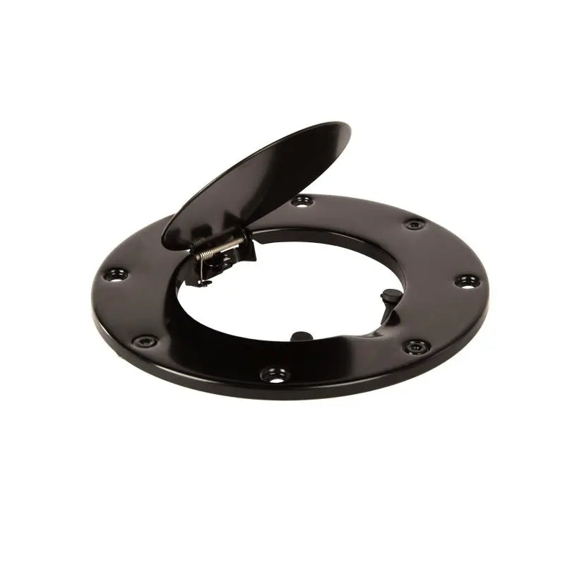 Rugged Ridge 97-06 Jeep Wrangler TJ Black Non-Locking Gas Cap Door - Black Ops Auto Works