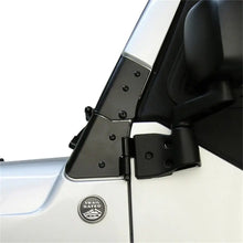 Load image into Gallery viewer, Rugged Ridge 97-06 Jeep Wrangler TJ Black Windshield Hinges - Black Ops Auto Works