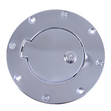 Load image into Gallery viewer, Rugged Ridge 97-06 Jeep Wrangler TJ Stainless Steel Locking Gas Cap Door - Black Ops Auto Works