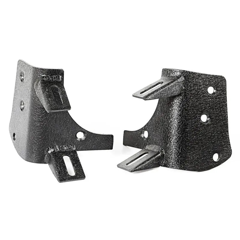 Rugged Ridge 97-06 Jeep Wrangler TJ Textured Black Dual A-Pillar Light Mount - Black Ops Auto Works