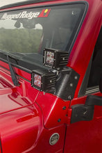 Load image into Gallery viewer, Rugged Ridge 97-06 Jeep Wrangler TJ Textured Black Dual A-Pillar Light Mount - Black Ops Auto Works