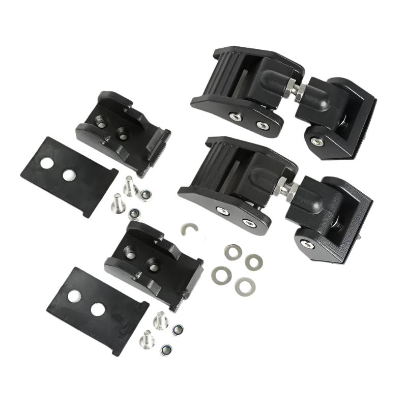 Rugged Ridge 97-06 Jeep Wrangler TJ Textured Black Hood Catches - Black Ops Auto Works