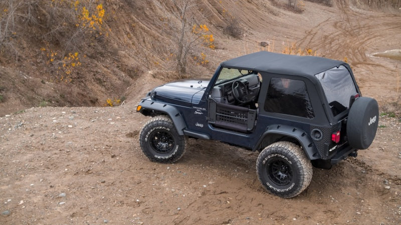 Rugged Ridge 97-06 Wrangler TJ Voyager Soft Top 2DR - Black Diamond - Black Ops Auto Works