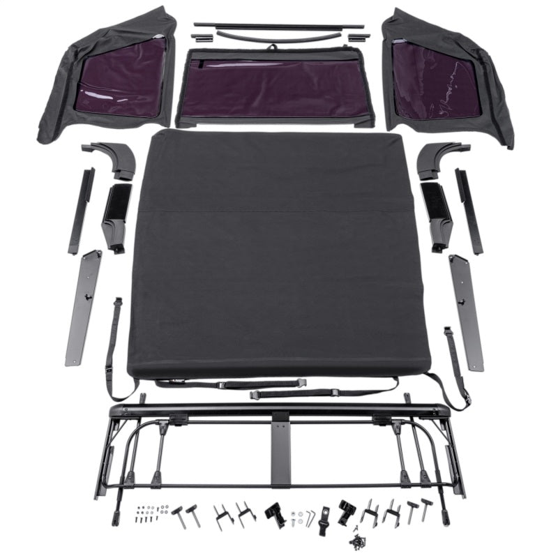 Rugged Ridge 97-06 Wrangler TJ Voyager Soft Top 2DR - Black Diamond - Black Ops Auto Works