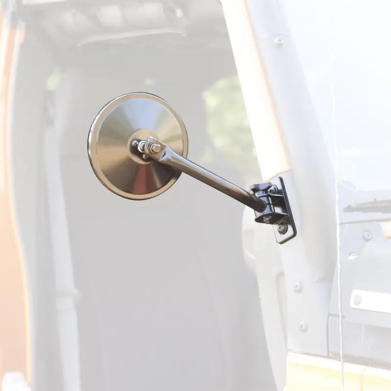 Rugged Ridge 97-18 Jeep Wrangler Black Round Quick Release Mirror - Black Ops Auto Works