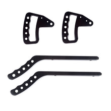 Load image into Gallery viewer, Rugged Ridge Aluminum Grab Handles F/R Kit Black 07-18 Jeep Wrangler JK/JKU - Black Ops Auto Works