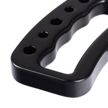Load image into Gallery viewer, Rugged Ridge Aluminum Grab Handles Front Pair Black 07-18 Jeep Wrangler JK/JKU - Black Ops Auto Works