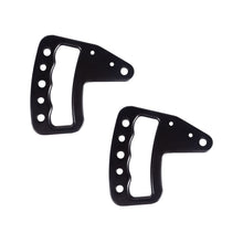 Load image into Gallery viewer, Rugged Ridge Aluminum Grab Handles Front Pair Black 07-18 Jeep Wrangler JK/JKU - Black Ops Auto Works