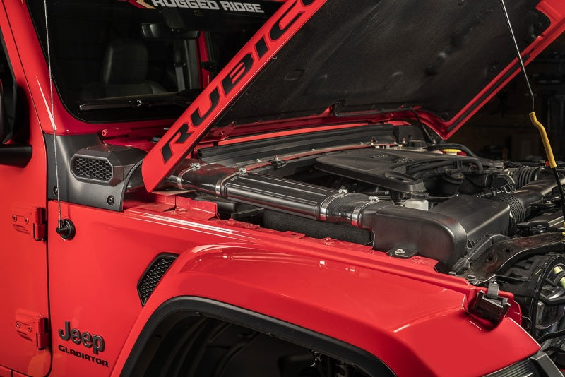 Rugged Ridge AmFib Low Mount Snorkel 18-20 Jeep Wrangler JL 2020 JT - Black Ops Auto Works