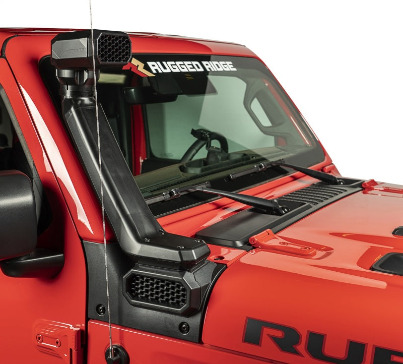 Rugged Ridge AmFib Low/High Mount Snorkel System 18-20 Jeep Wrangler JL 2020 JT - Black Ops Auto Works